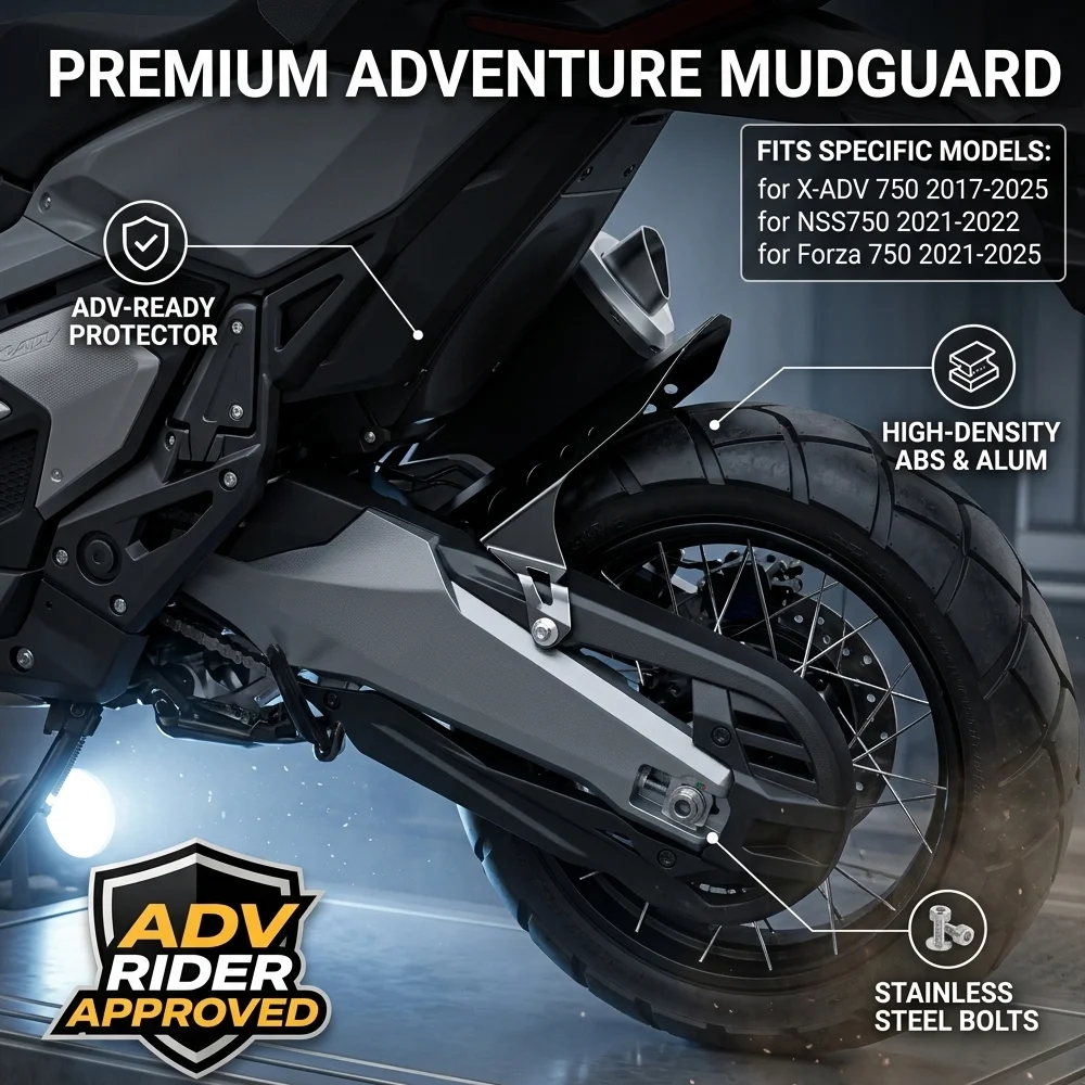 para-honda-forza-750-xadv750-xadv-750-nss750-accesorios-de-motocicleta-guardabarros-trasero-protector-de-salpicaduras-soporte-cnc