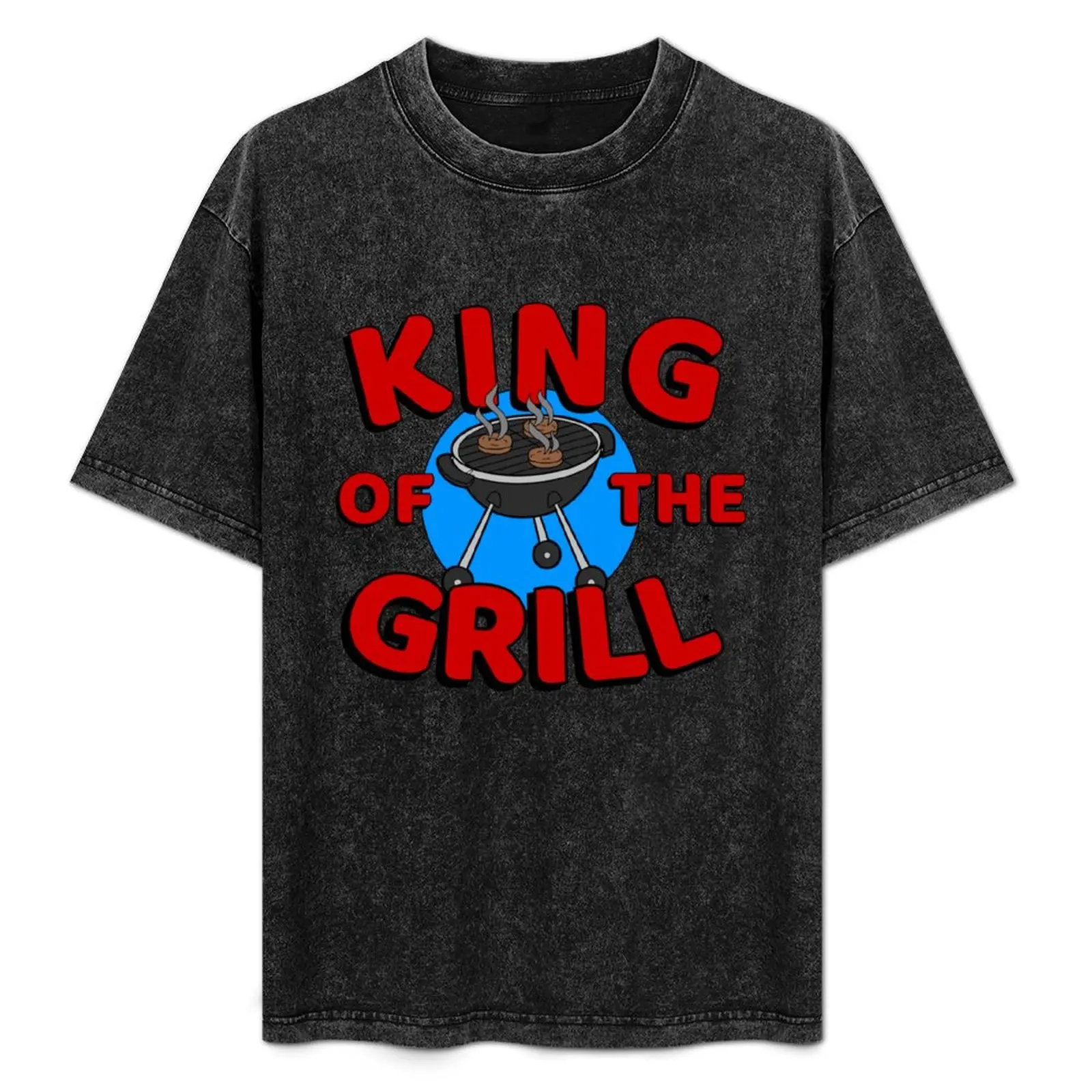

King of the Grill T-Shirt vintage graphic tee Blouse men graphic t shirts