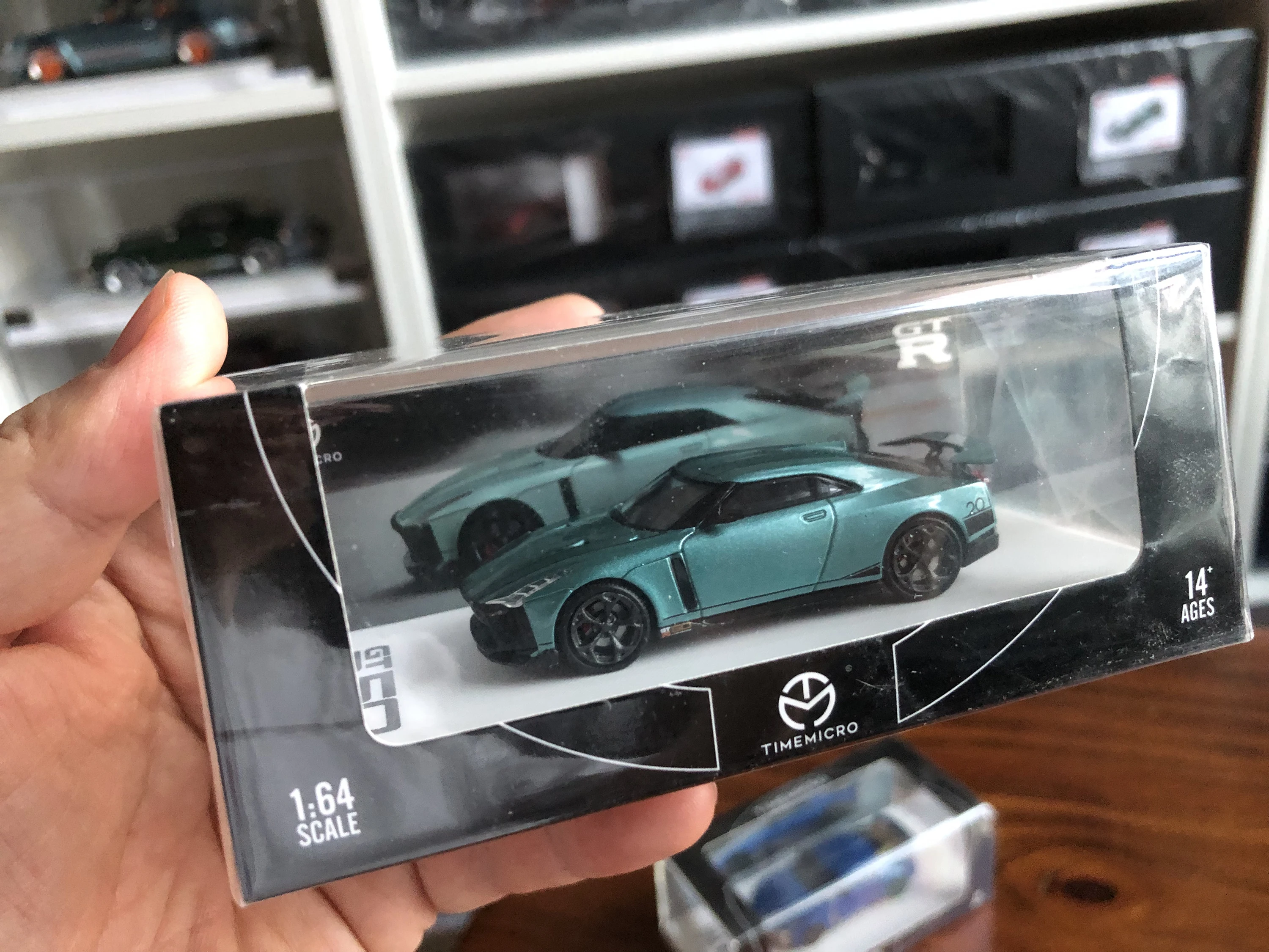 

TimeMicro 1:64 GTR 50 R50 литые коллекционные автомобили ограниченный выпуск хобби игрушки