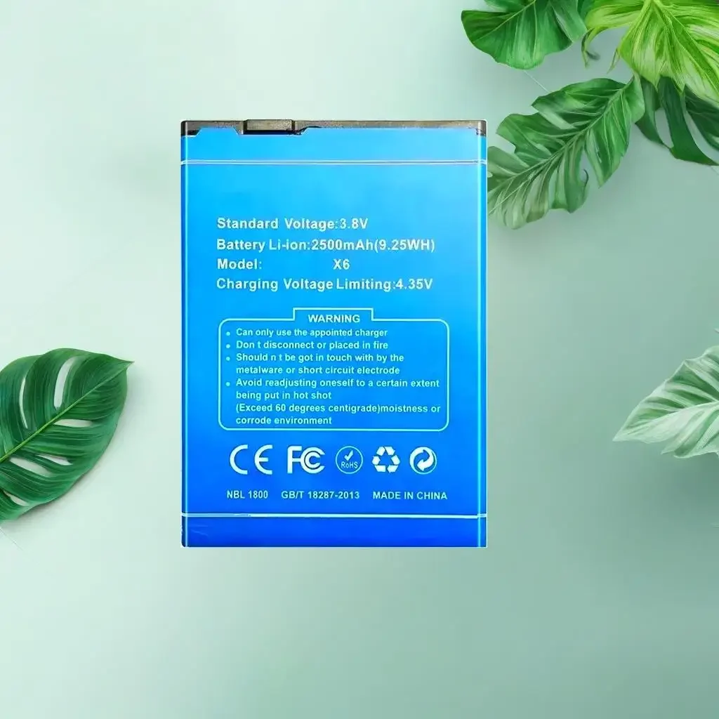 

Battery X6 3000Mah For Doogee Pro Replacement High-Capacity