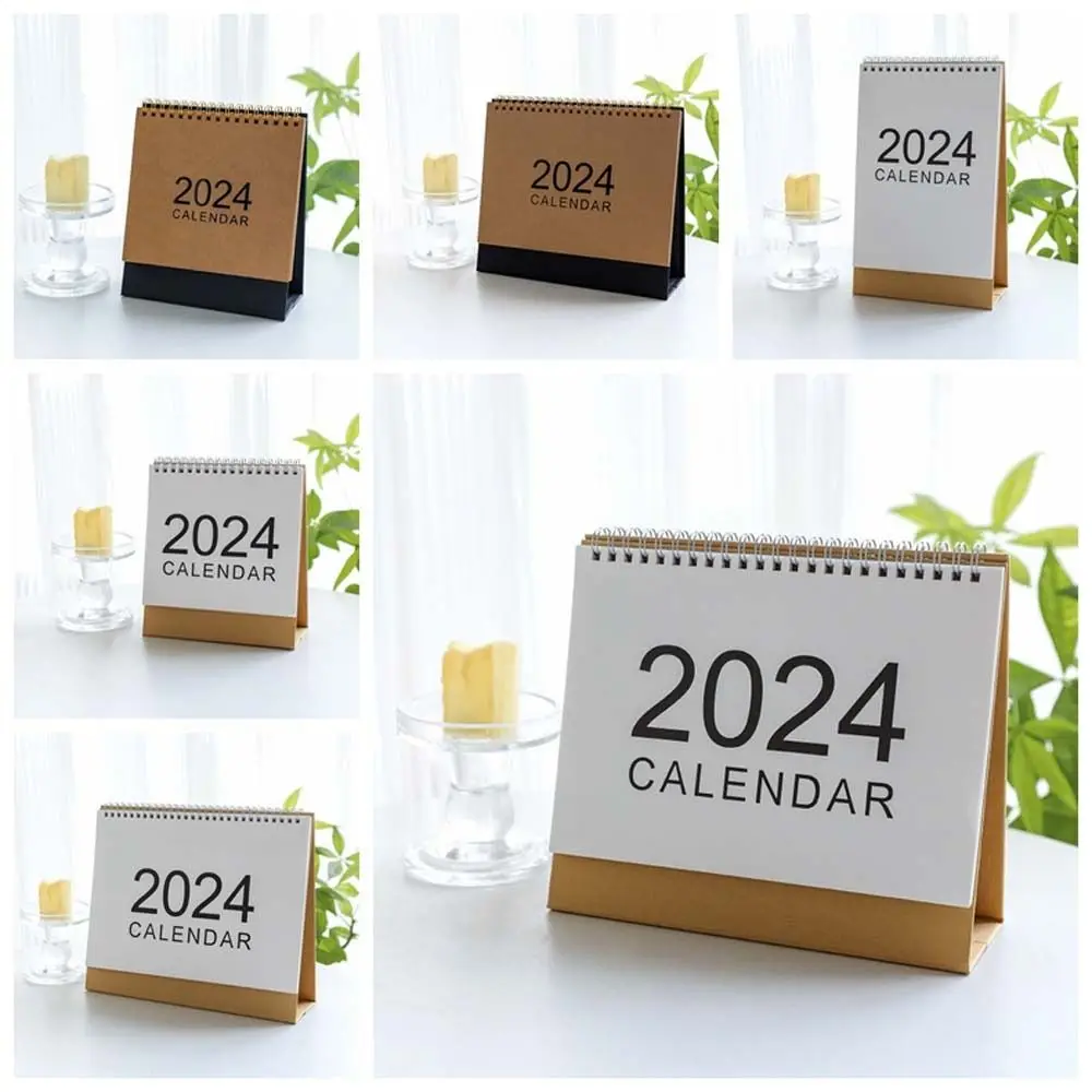 

Daily Planner Desk Calendar Office School Supplies Agenda Organizer 2024 Calendar Paper Simplicity Desk Stationery Supplies