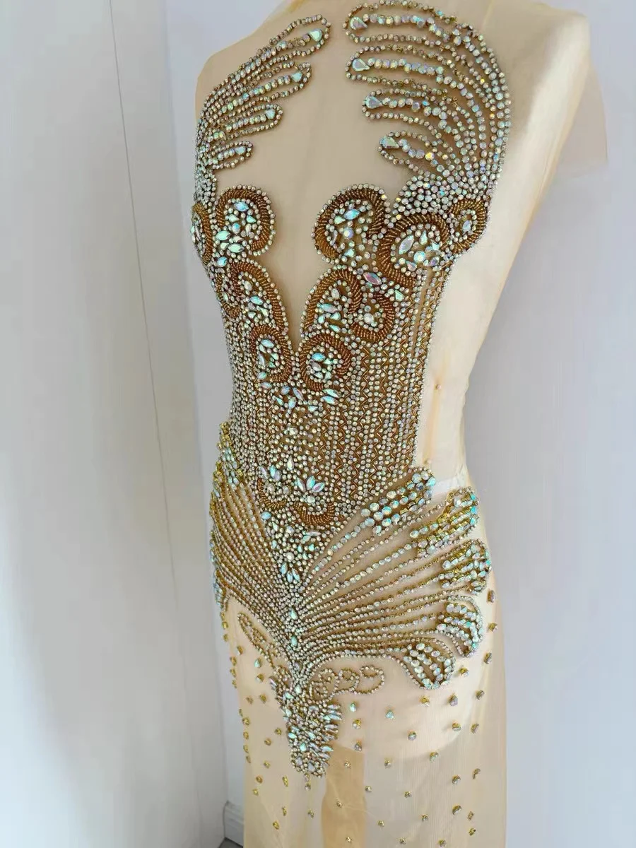 Vestidos vermelhos de baile de manga comprida, decote alto, sereia, vestidos de noite longos, 2019