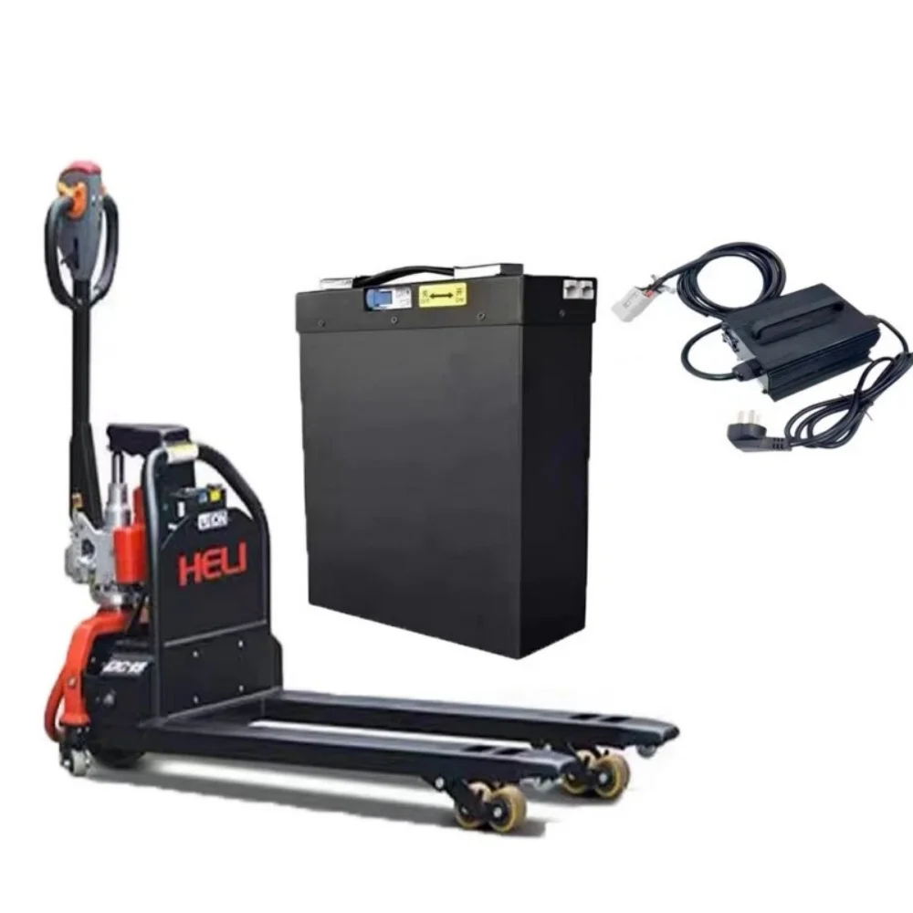 

Electric Pallet Jack Battery, 24V 35Ah LiFePO4 Lithium Battery for Electric Pallet Truck Compatible with HELI JIALIFT CBD-15J-L