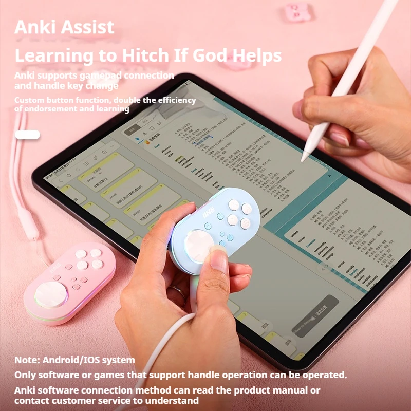 Mini Wireless Game Station 5 Consol With Four Adjustable Vibration Modes Suitable For Nintendo Switch Controller  Android Ios Pc