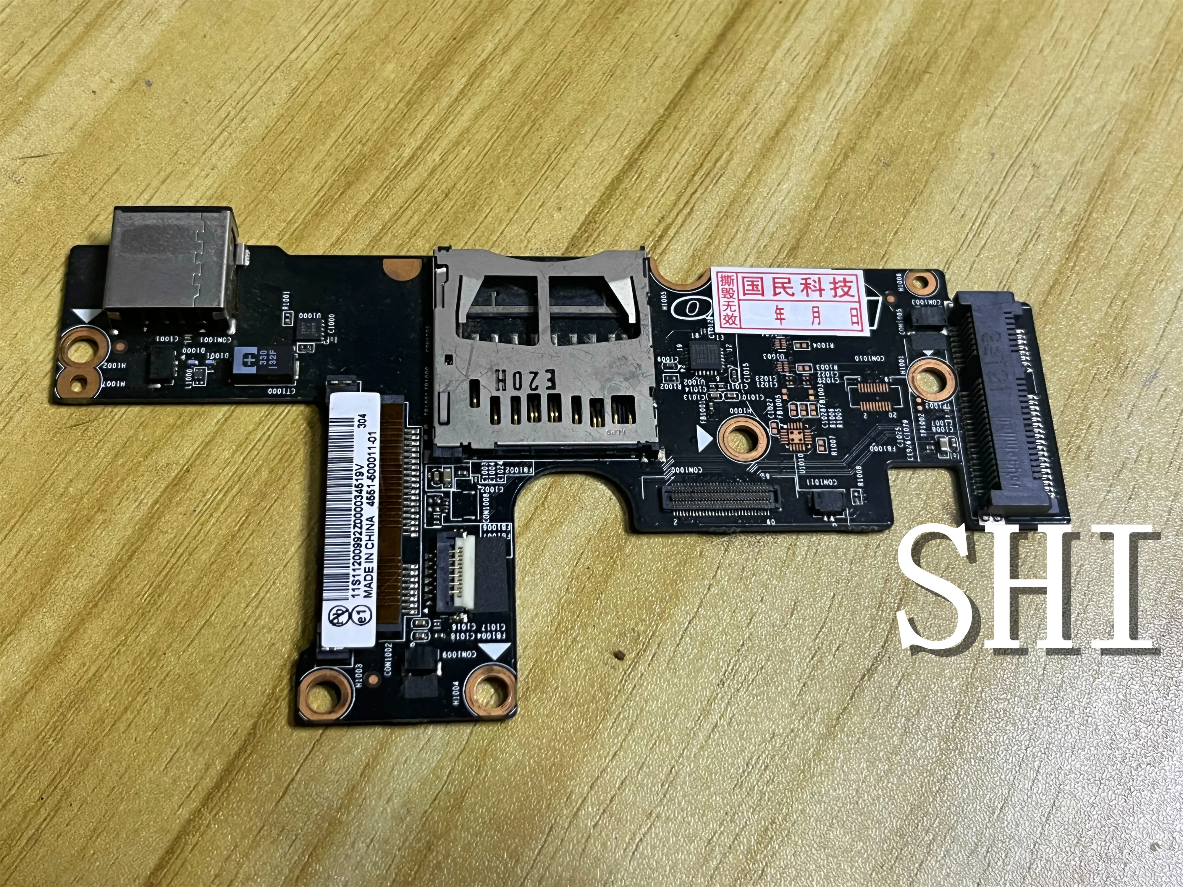 

Used FOR Lenovo YOGA13 USB motherboard IO 4551-5000011-01 Test OK