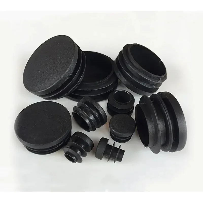 Колпачки-торцевой-крышки-с-пылезащитным-уплотнением-Черные-пластиковые-круглые-внутренние-заглушки-Диапазон-размеров-12-76-мм
