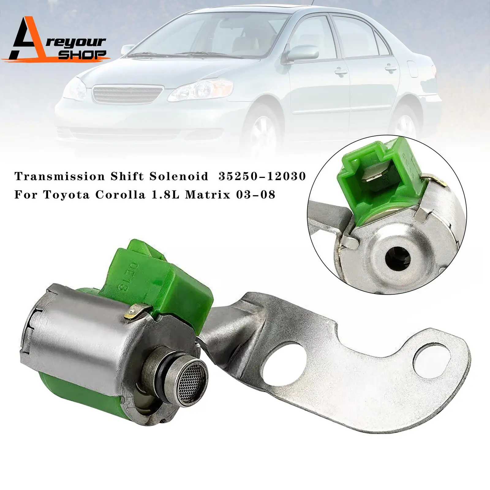

Соленоид переключения передач 35250-12030 для Toyota Corolla 1.8L Matrix 2003 2004 2005 2006 2007 2008