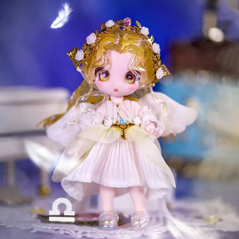 Kawaii maytree coleção constelação caixa cega brinquedo bonito menina coração mão escritório menino aniversário bonito ornamento presente de aniversário