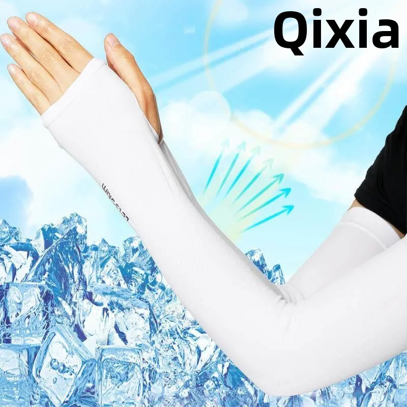 Women's Ice Sleeve Gloves Breathable Sun Protection Outdoor Riding Summer Driving New 2026 Anti-Heat Wrist Covers