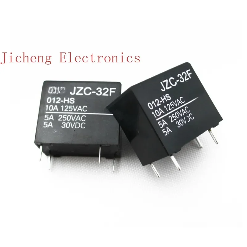 

10PCS JZC-32F-012-HS3 5A/250VAC/4-pin set of normally open 32F-12V-HS relays