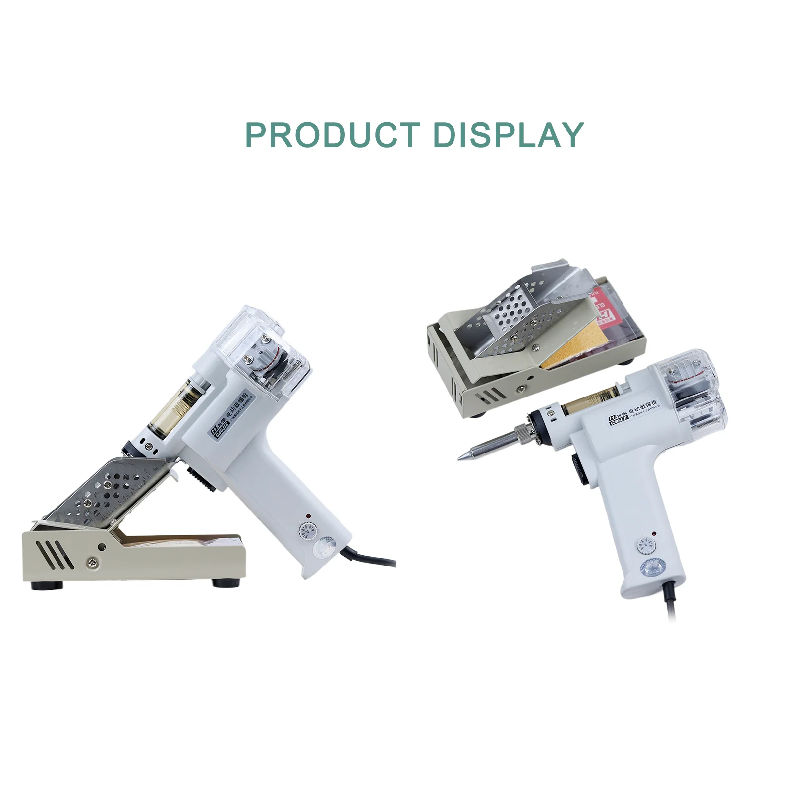 110V/220V Desoldering Gun S-993A Single/ S-998P Double 100W 50HZ Electric Desoldering Gun Solder Sucker Pump Suction Tin Gun