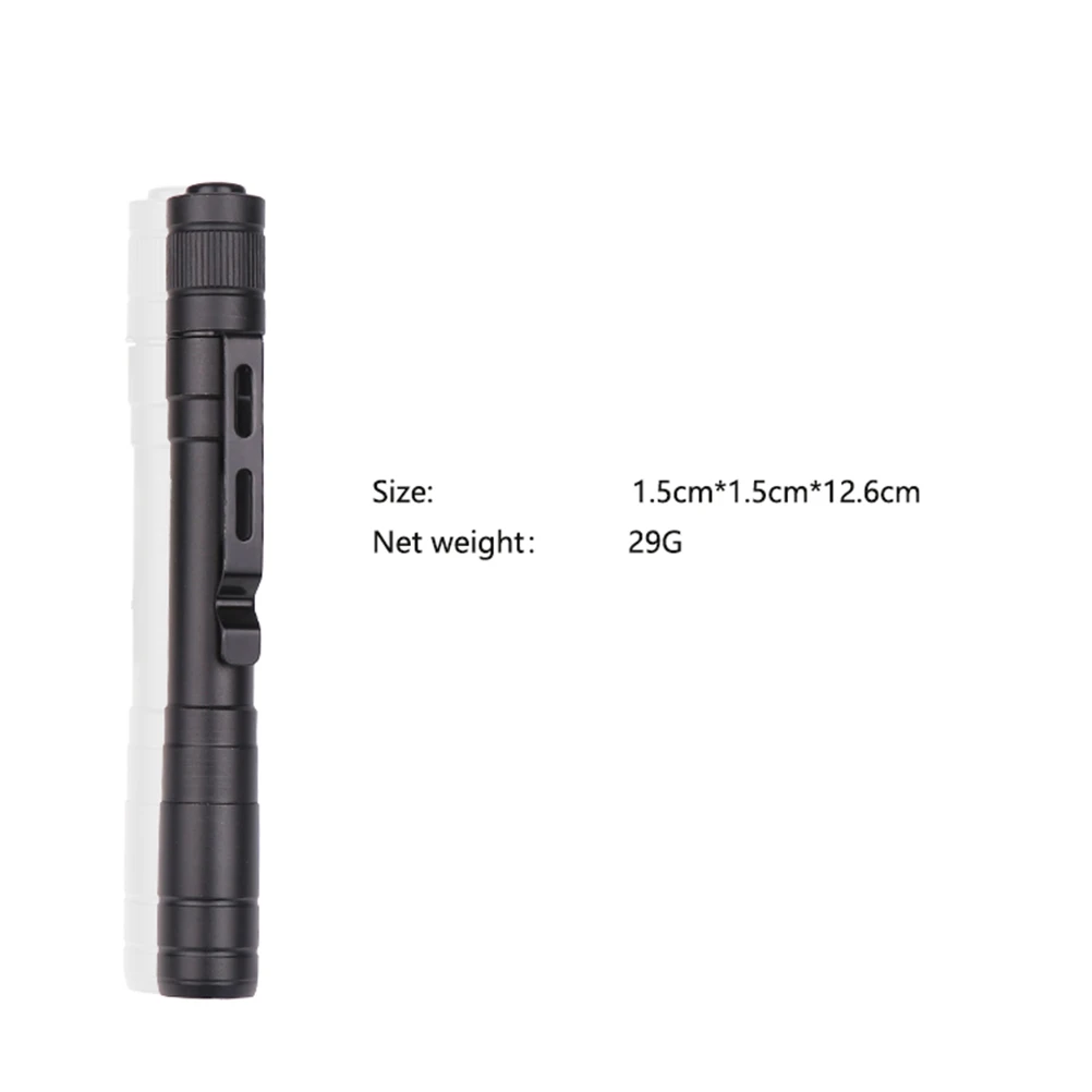 

Dual Mode White Yellow Light LED Torch Compact Aluminum Alloy Flashlight for Outdoor Adventure Portable Lighting Black