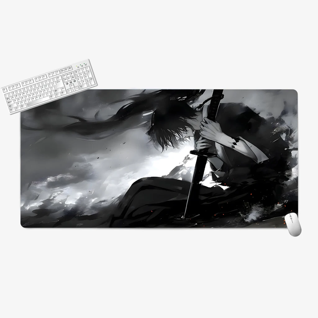 

XXL Chinese ink style mouse pad Dirt resistant non-slip gaming pads Laptop protection mat Oversized extended thick desk mats