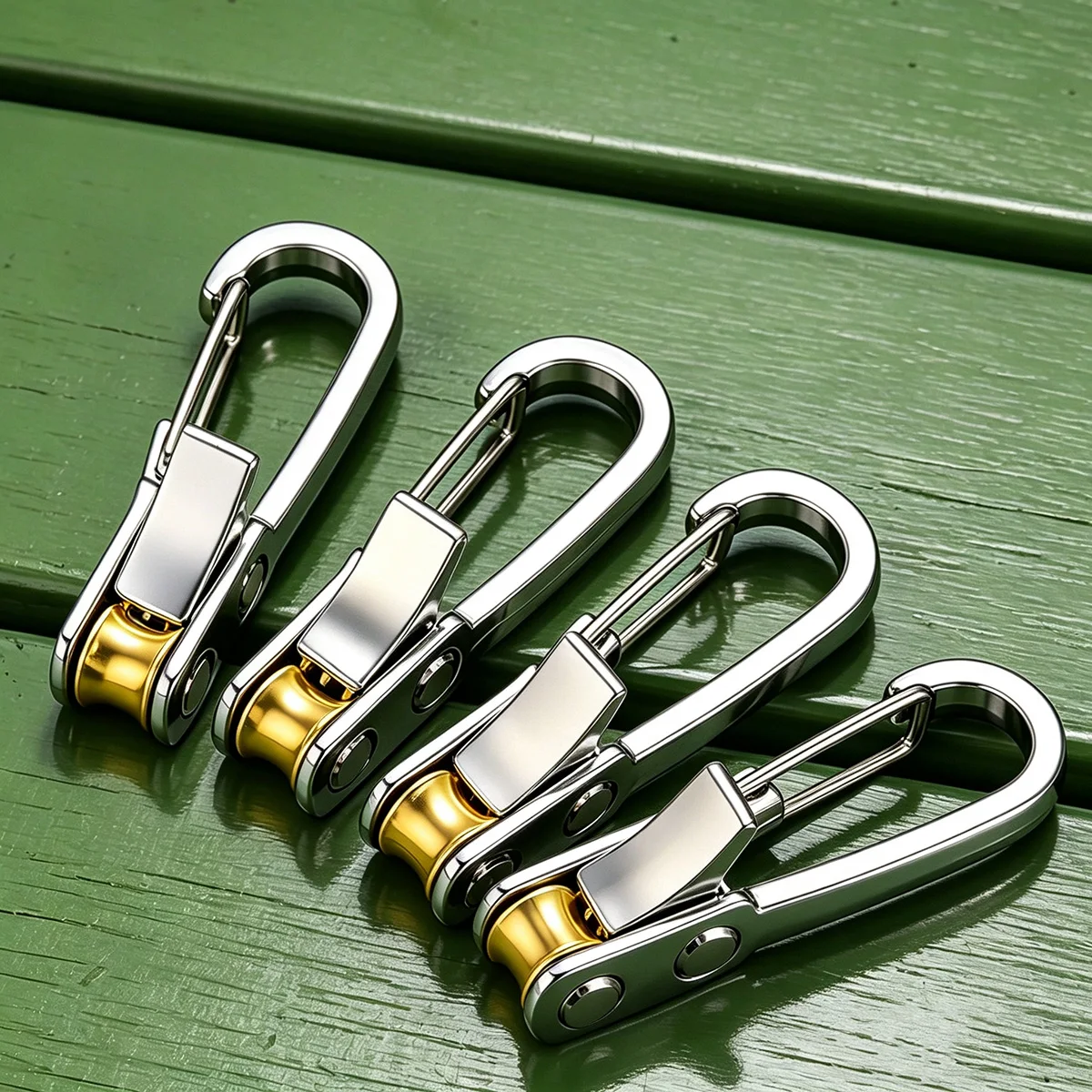 Seilspannwerkzeug, Spanner, robuste, einziehbare Schnalle, selbstsichernd, für Camping, Zelt, Hängematte, sicheren Verschluss beim Umzug – Detail 10