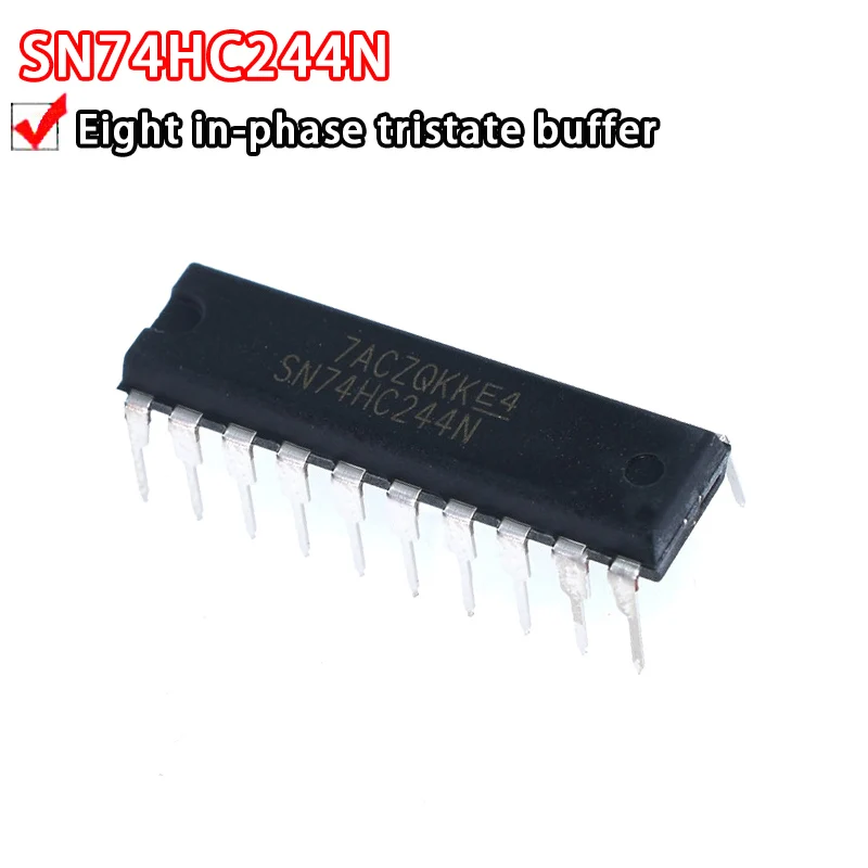 10PCS SN74HC244N SN74HC245N SN74HC373N SN74HC374N DIP-20 74HC244 74HC245 74HC373 74HC374