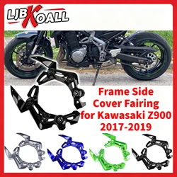 Z900 Çerçeve Yan Kapak Paneli Fairing Motor Koruma Kawasaki Z 900 2017 2018 2019 Motosiklet Kaporta Koruyucu Aksesuarları