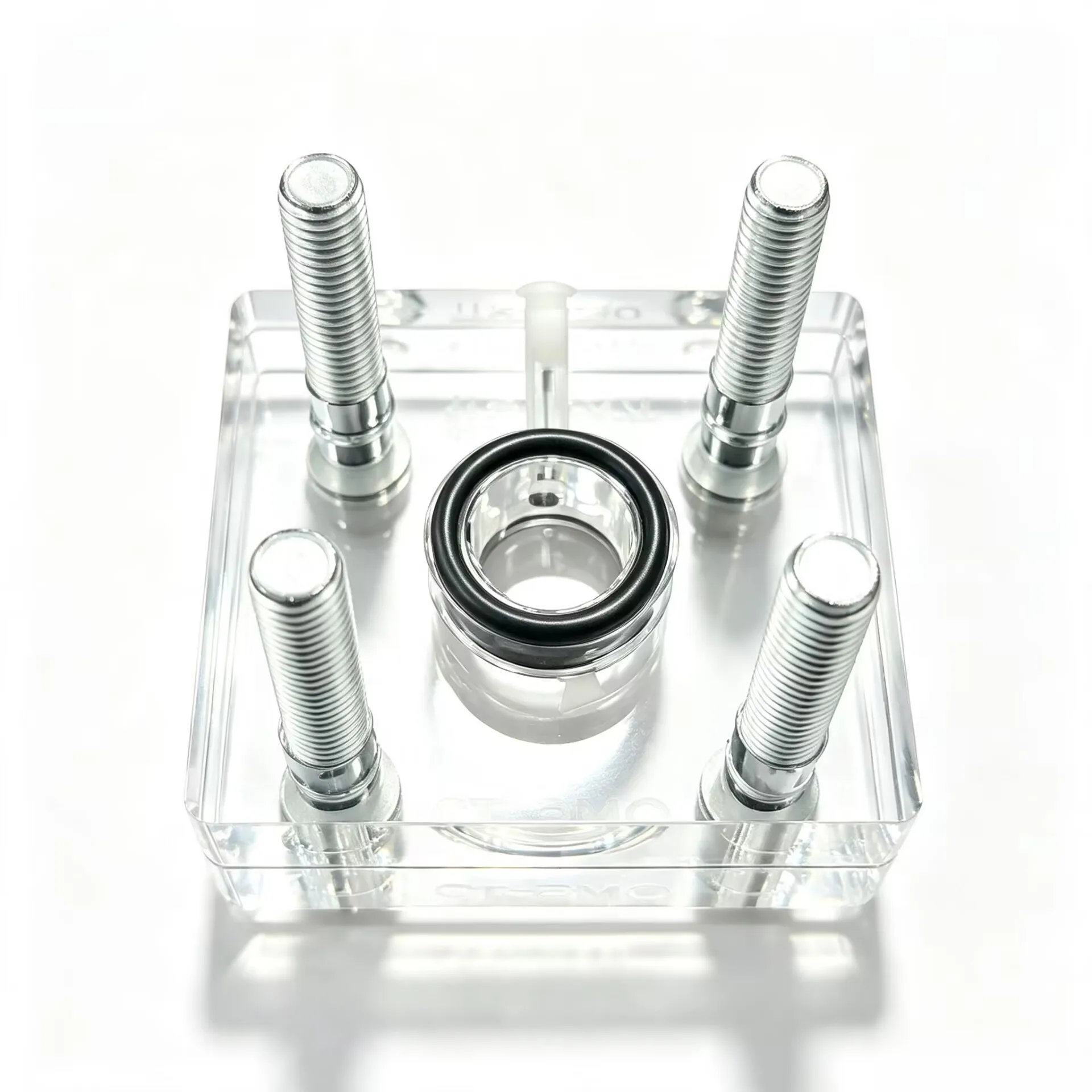 Zinc Air Test Device Metal Air Battery Mold Test Cell Gasket Type Seal Transparent Electrolytic Cell Manual Adding Liquid