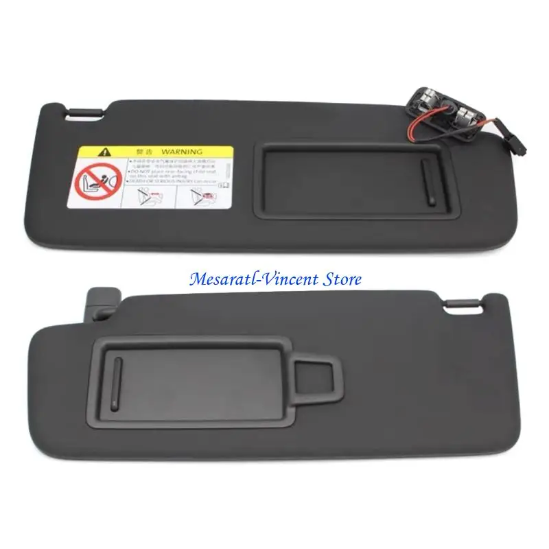 

A70F Car Inside Sunvisor Replace Part Number 5GG857552 5GG857551 Front Left Right Sunshade Sun Visors