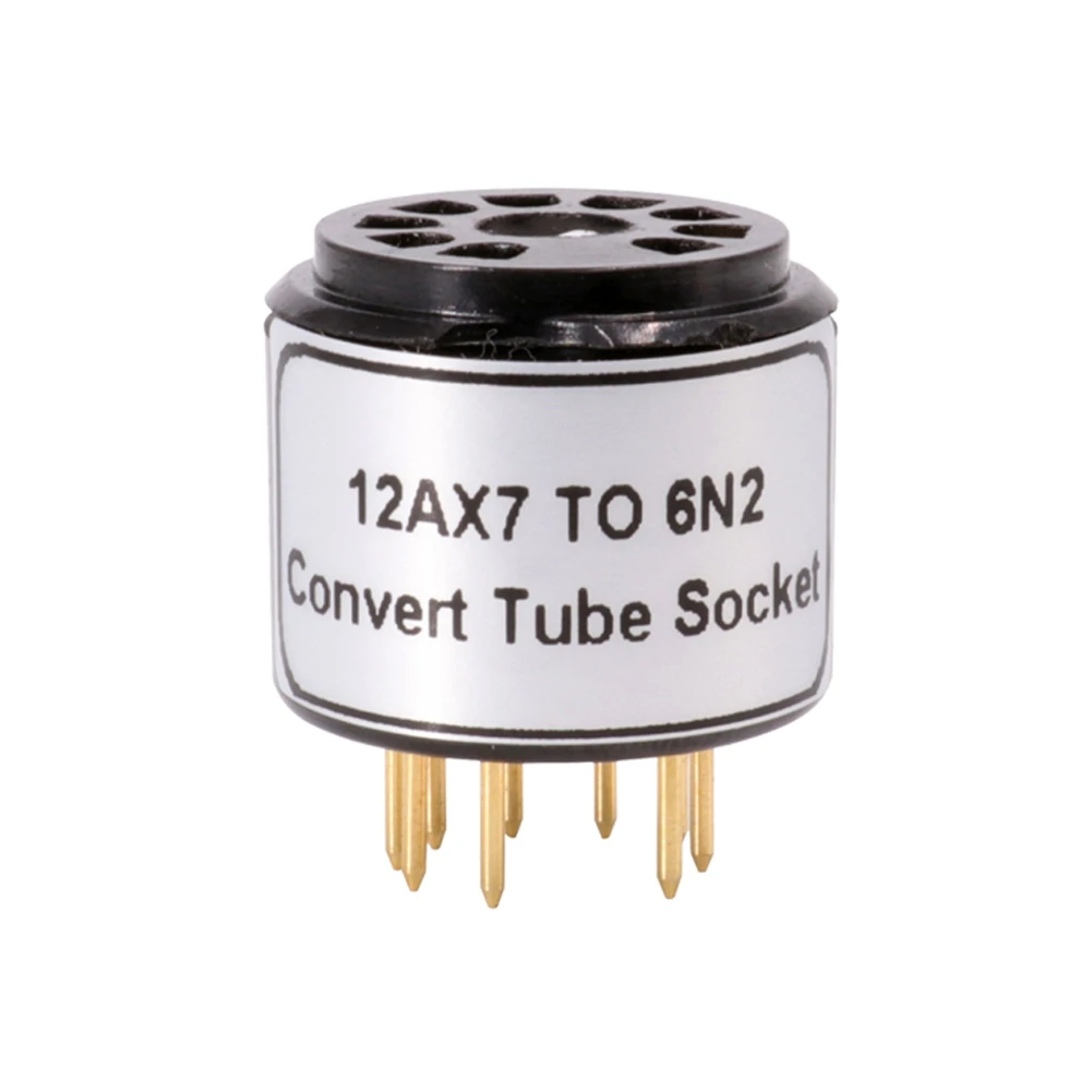 

-N21R 1PC Tube Socket Adapter ECC83 12AX7 To 6N2 6N1 6N6 Converter Vintage Audio DIY