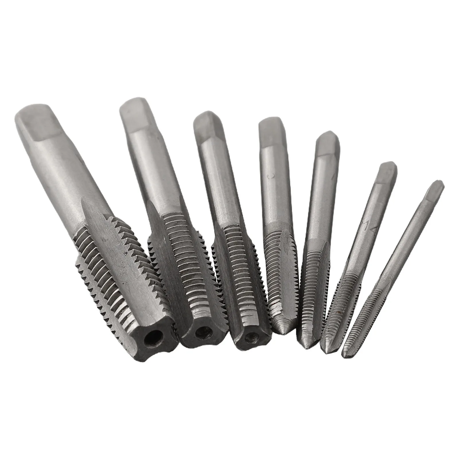 Punte da trapano per maschi nuovissime Rubinetto a punta a spirale per la lavorazione di utensili manuali HSS Kit ad alta precisione Sostituzione mano destra