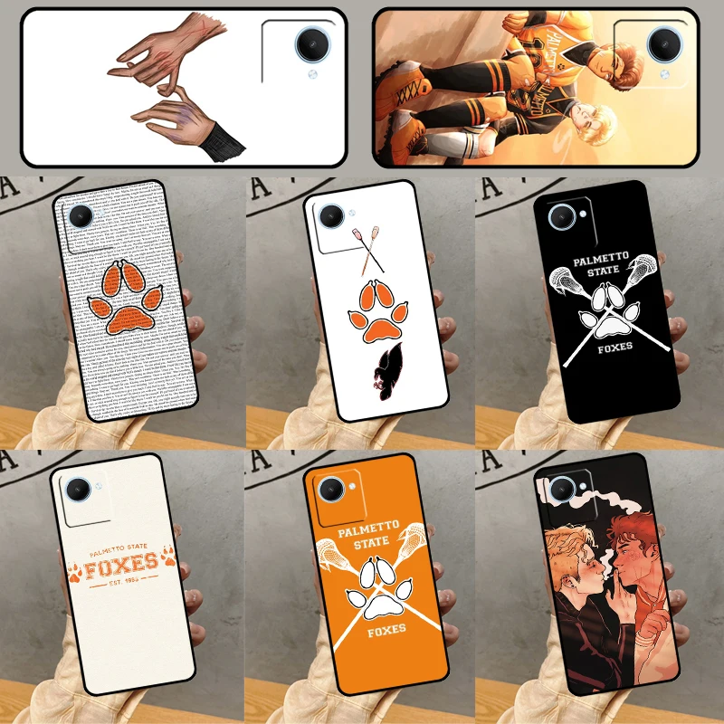 Andreil All Game Palmetto State Foxes For Realme C55 C33 C30 C31 C35 C25s C21Y C11 C15 GT Neo 3T 2T 5 8 9 11 10 Pro Plus Case