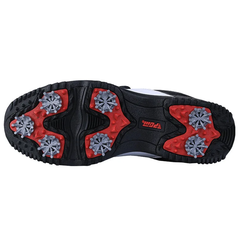 PGM أحذية جولف رجالية للربيع والصيف مقاومة للماء ومضادة للانزلاق أحذية رياضية من الجلد من الألياف الدقيقة أحذية رياضية مريحة للمشي والجولف #4