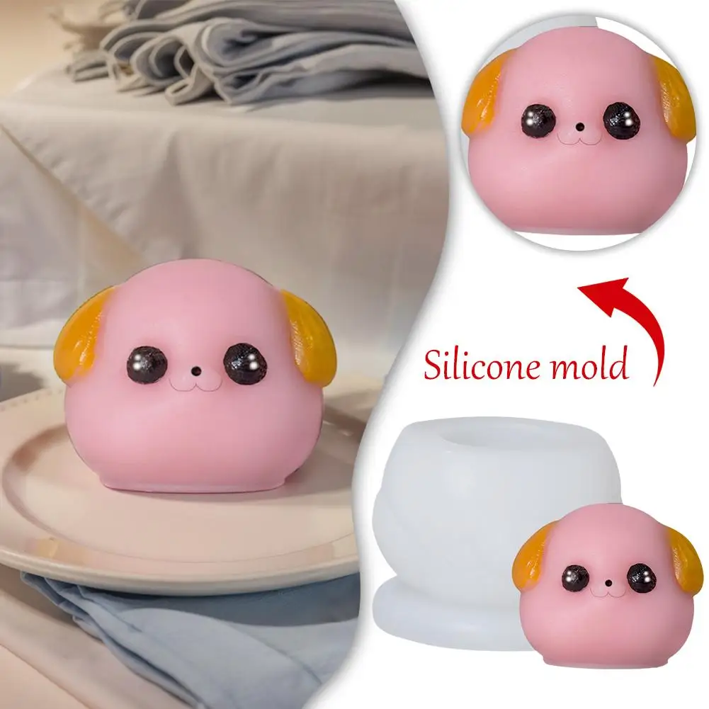 3d Cute Milk Pudding Molds Silicone Jelly Mould Mousse Molds Diy Animal Kitchen Baking Jelly Tools Pudding Cake Dessert U0l0