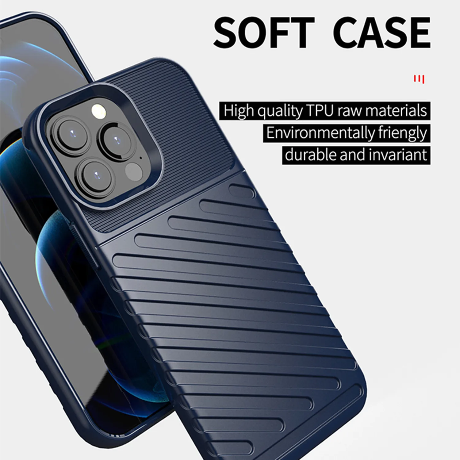 Luxury Case For iPhone 12pro Max 12 13 mini 14 15 Plus 14+ Soft Thunder Case for iphone 15pro max 15+ 14 pro Silicone Back Cover