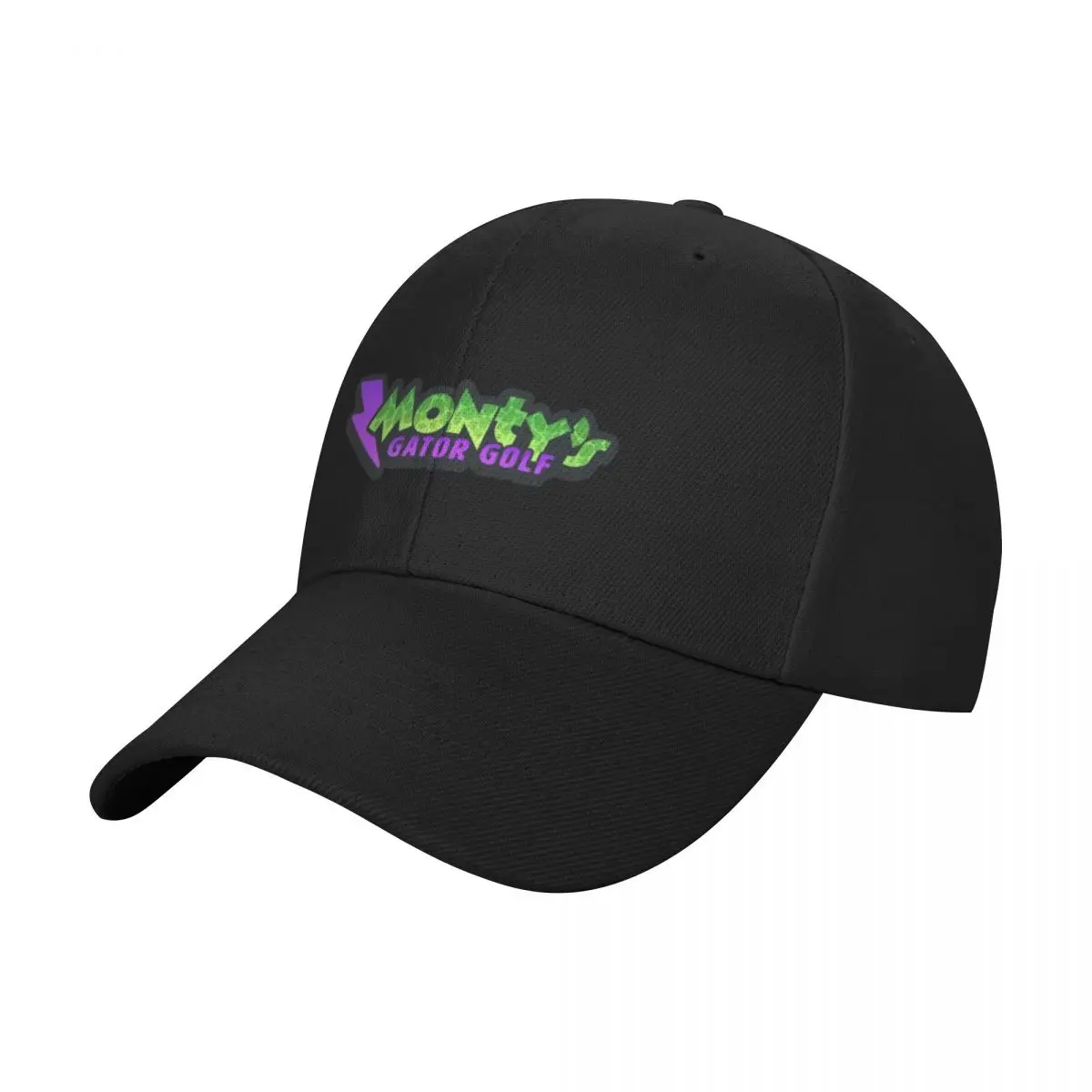 

Monty's Gator Golf Baseball Cap Hat Beach Caps Women Men's