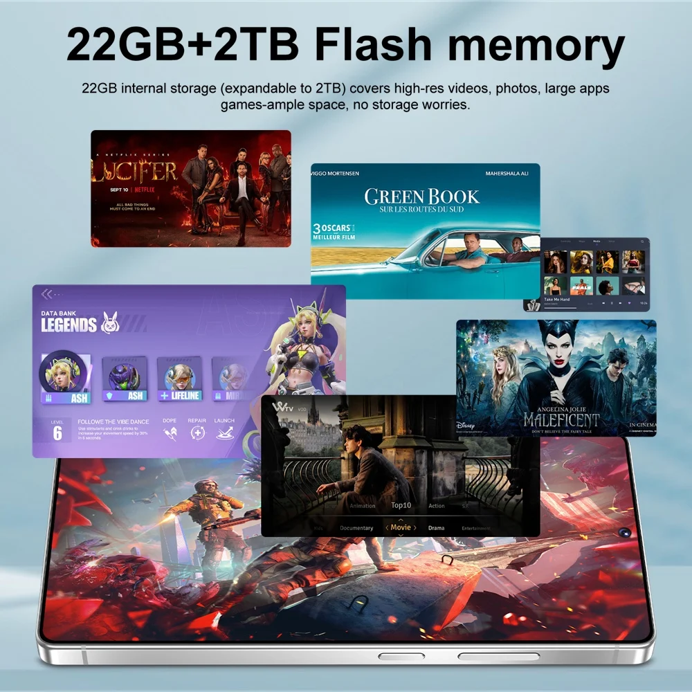K-Touch HOT NEW Mobile Phones For S26 Ultra Smartphone Android 15 Smartphone 5G Dual Card Dual Standby Cell phone 7.3 Inch 16+48MP Camera 22GB+2TB 7800mAh Battery Face Unlocked Global Version Cellphones