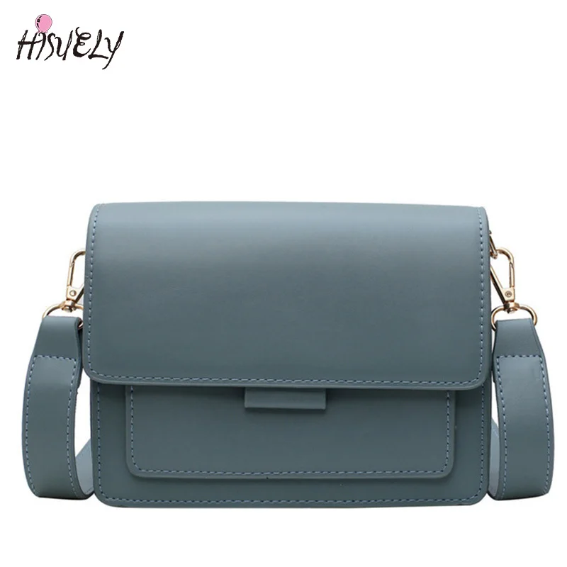 HISUELY 2024 New Arrive Women Shoulder Bags Small Messenger Bags Girls Casual Flap Luxury Crossbody Bags Black Brown Blue