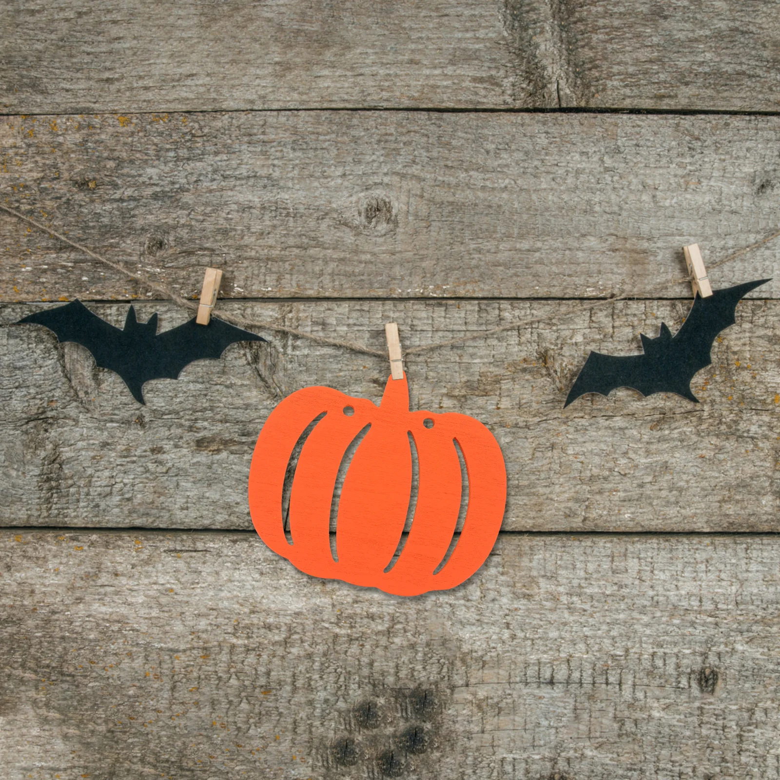 

Outs Pumpkin DIY Accessories Style Wood Chips Halloween Craft Decorating Stickers
