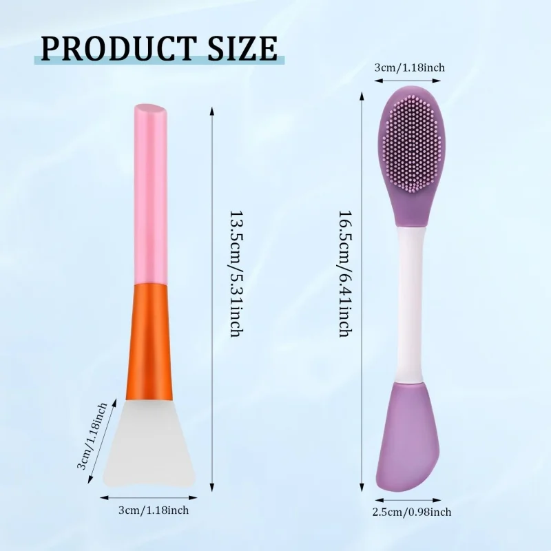 المهنية سيليكون DIY قناع الوجه فرش الوجه المسام فرشاة تنظيف الطين فيلم قضيب النساء أدوات تنظيف أدوات العناية بالبشرة