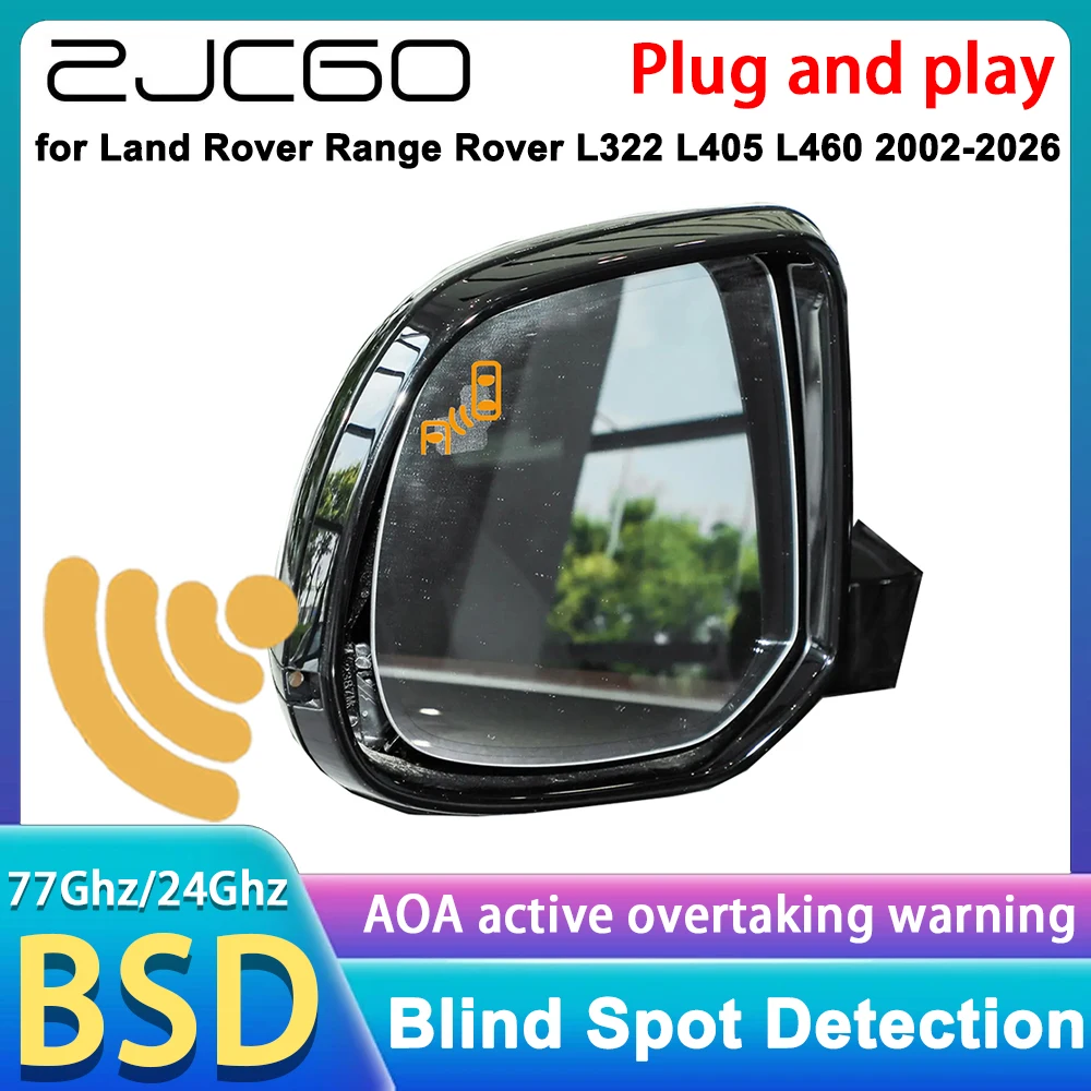 

for Land Rover Range Rover L322 L405 L460 2002-2026 Blind Spot Monitor Assist Detection BSM BSA BSD System 77GHz Radar Detector