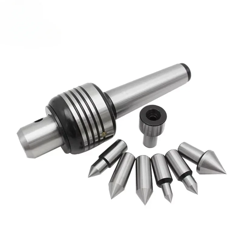 Interchangeable Live Center MT4 MT5 MT2 MT3 Morse Taper 2 Shank With 6pcs Rotation Lathe Machine Hot Sale