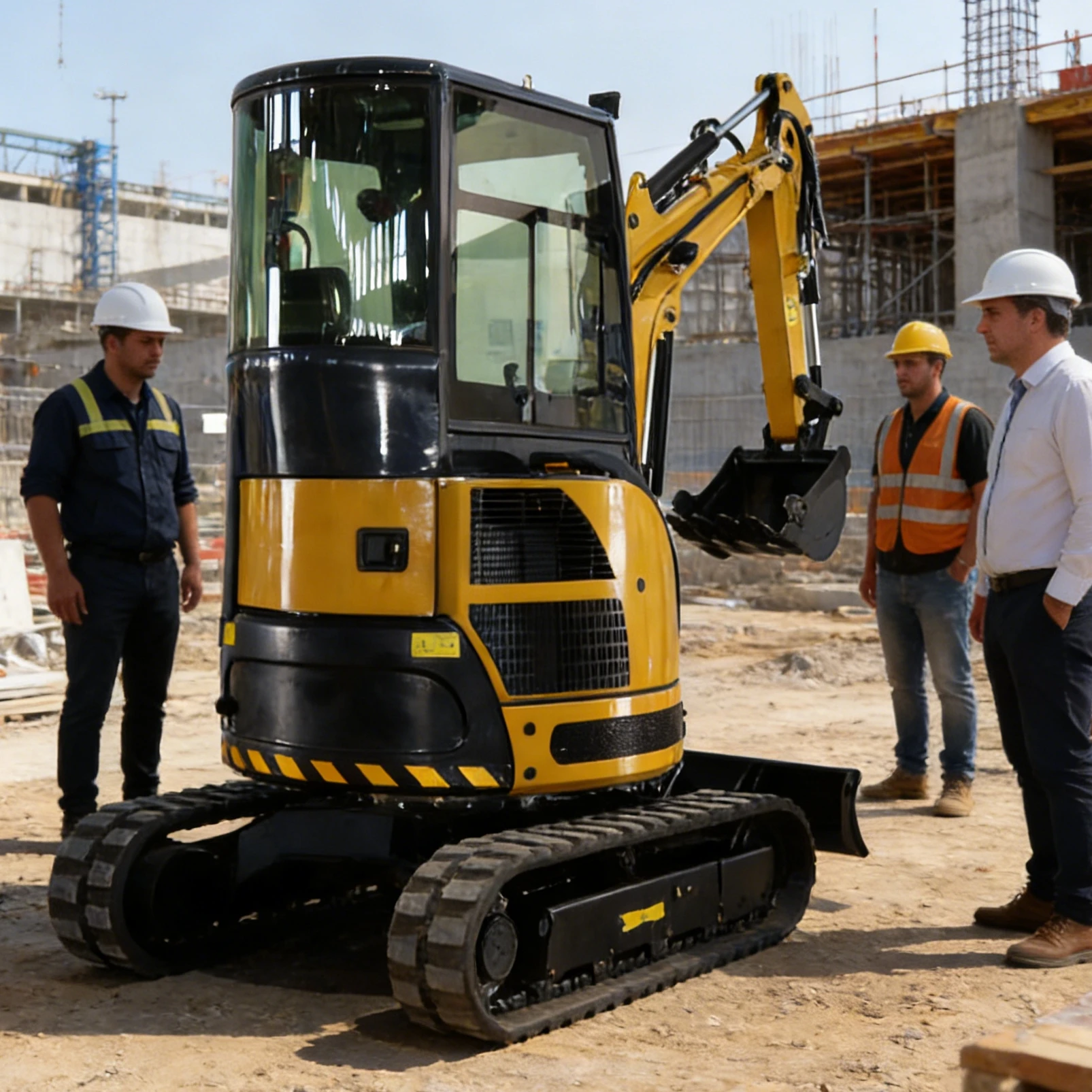 

Mini Excavator 1.2 Ton CE Certified Euro 5 Compact Crawler Digger for Garden Construction Farm Customized Diesel Engine