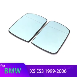 Side Rearview Mirror Heating Glass Heated Mirror Lens Fit For BMW X5 E53 1999 2000 2001 2002 2003 2004 2005 2006 car Accessories
