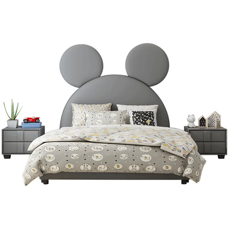 

Children's bed, girl princess, castle, single children's room storage bed