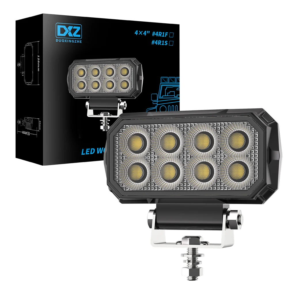 【セール中】3.5 インチ 32 LED 長方形投光器 9-32V 26 ワット車の作業灯ジープトラックボートトラクター ATV オフロード 4X4 バーラ LED ヘッドライト