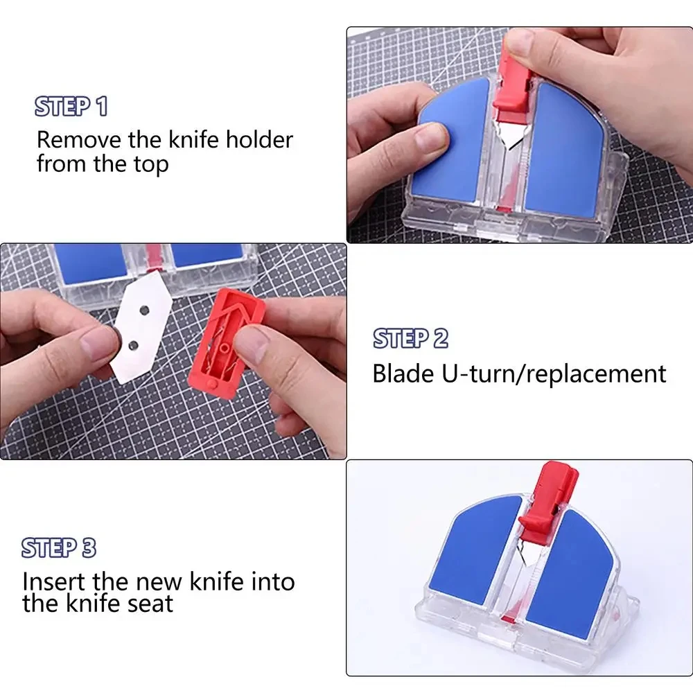 Bevel Cutting Knife Flat Paper Cutter DIY Cutting Model Building Paper Cutter 45° Bevel Paper Cutter 90° Plane Cutting Knife