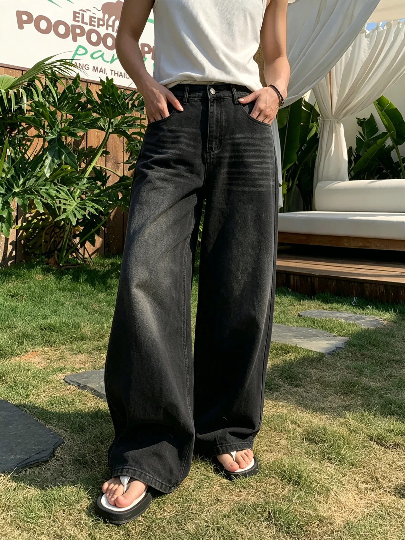 Jeans para Homem, Original Slim Y2K, Calças Jeans Casuais de Rua, Jeans para Mulher