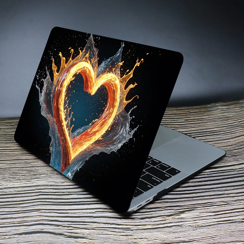 

Abstract heart diagram Print Laptop Case for MacBook Pro 14 M4 2024 Hard Shell for MacBook Air 13 M2 M3 M4 2025 15.3 A3241 Case