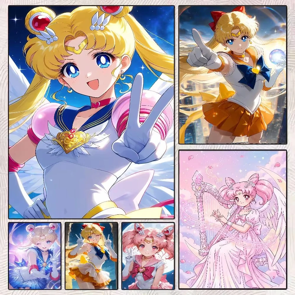 DIY Sailor Moon Classic Anime Character Jigsaw Puzzles 500/1000/1200/2000PCS Handmade Art Exquisite Home Decor Gift No Frame