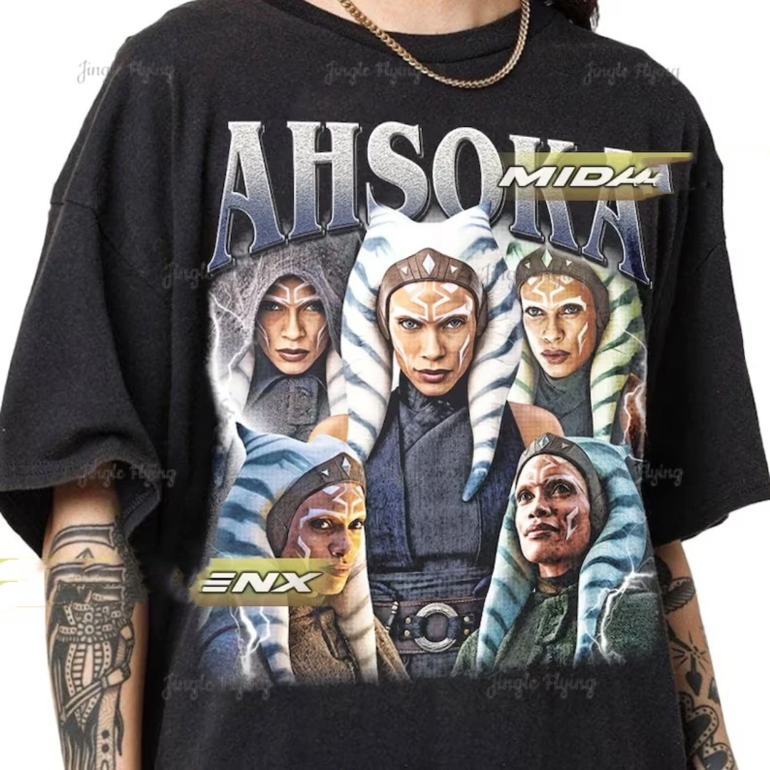 Limited Ahsoka Tano Vintage Top T-Shirt Gift For Women And Man Unisex T-Shirt