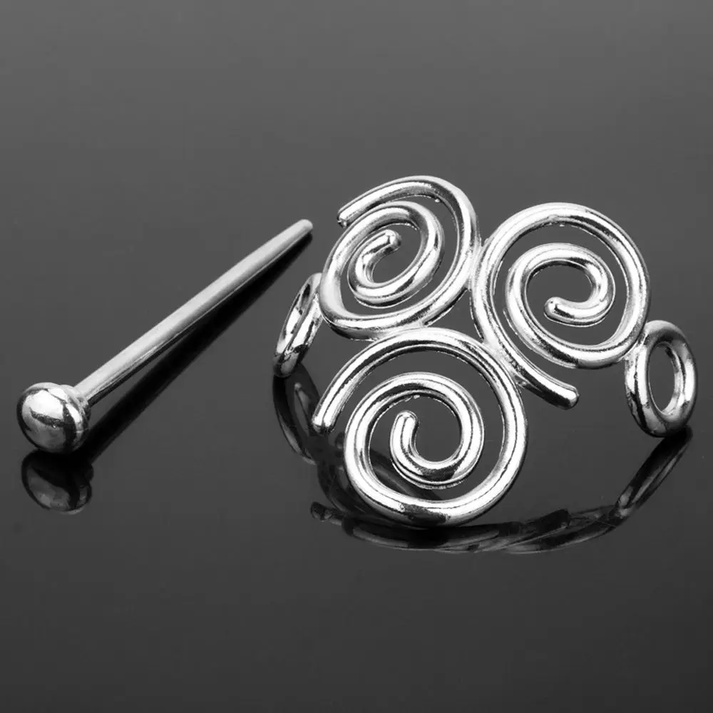 

Chinese Style Hair Accessories Alloy Gem Hairstyle Design Tool Hanfu Hairpin Ancient Style Hair Crown Celtic Knot Hair Stick