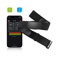 Trileek CL800 Heart Rate Sensor ANT Bluetooth HR Monitor with Chest Strap Bike Computer for Wahoo  Garmin Sports Monitor.