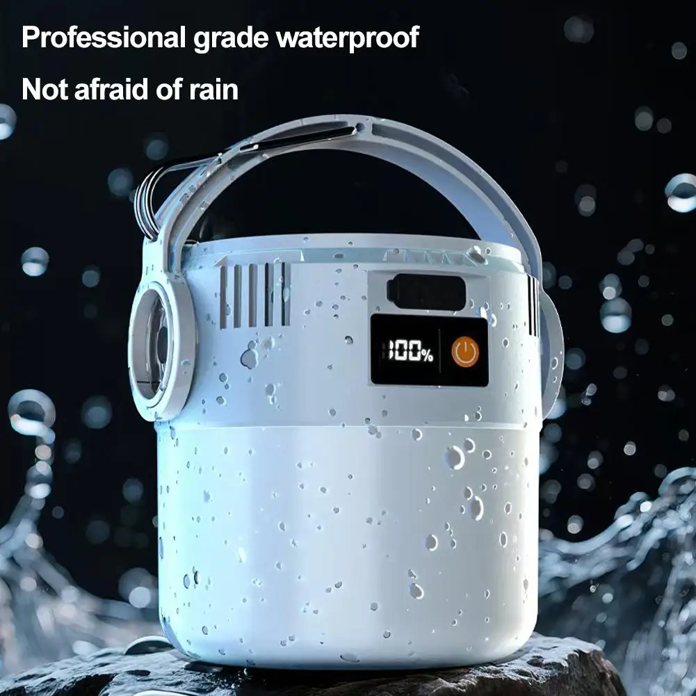 Solar Camping Light USB Rechargeable Outdoor Portable Waterproof Emergency Lantern For Hiking Backpacking Tent Activities