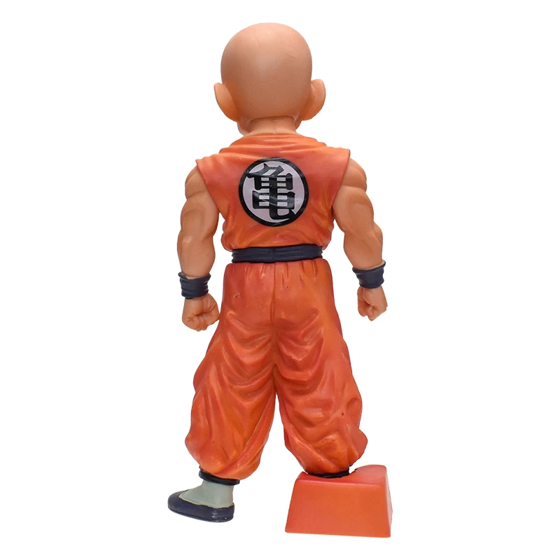 18CM Dragon Ball Z Krillin Anime Figures Super Kuririn PVC Action Figures Desktop Decoration Collection Model Dolls Gifts Kids image 4