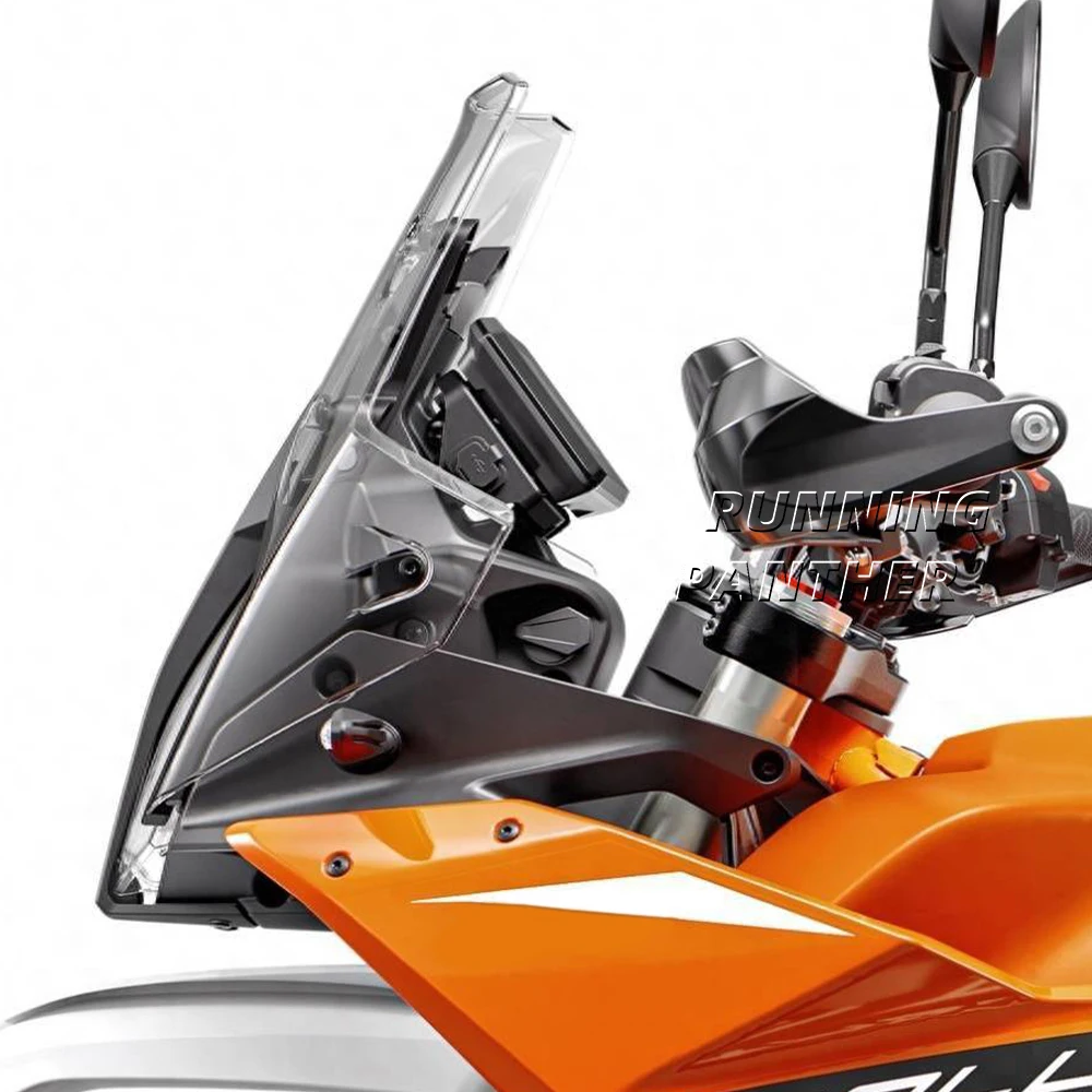 Für 890 790 ADV Adventure R Rally 2023-2025 Motorrad Acryl Rally Windschutzscheibe Windabweiser Bildschirm Schild Windschutzscheibe Visier – Detail 9