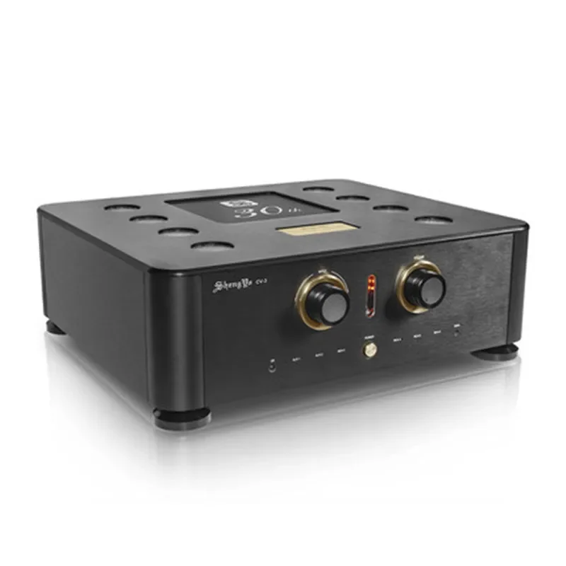 SY-03 Shengya CV-3 Tubo Pré-amplificador Totalmente Balanceado Amplificador de Potência Profissional Hifi de Alta Fidelidade (BX)